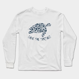 Save The Turtles Long Sleeve T-Shirt